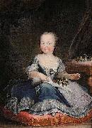 unknow artist Portrait of Princess Maria Felicita of Savoy painting